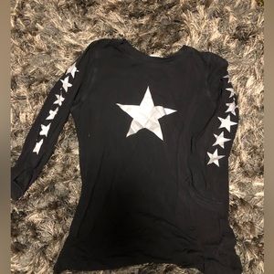 Hard tail black start shirt  3/4 sleeve
